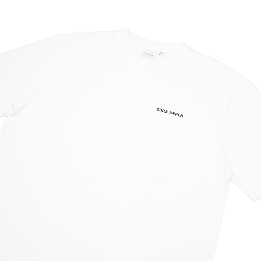 DAILY PAPER LOGO T-SHIRT – WHITE