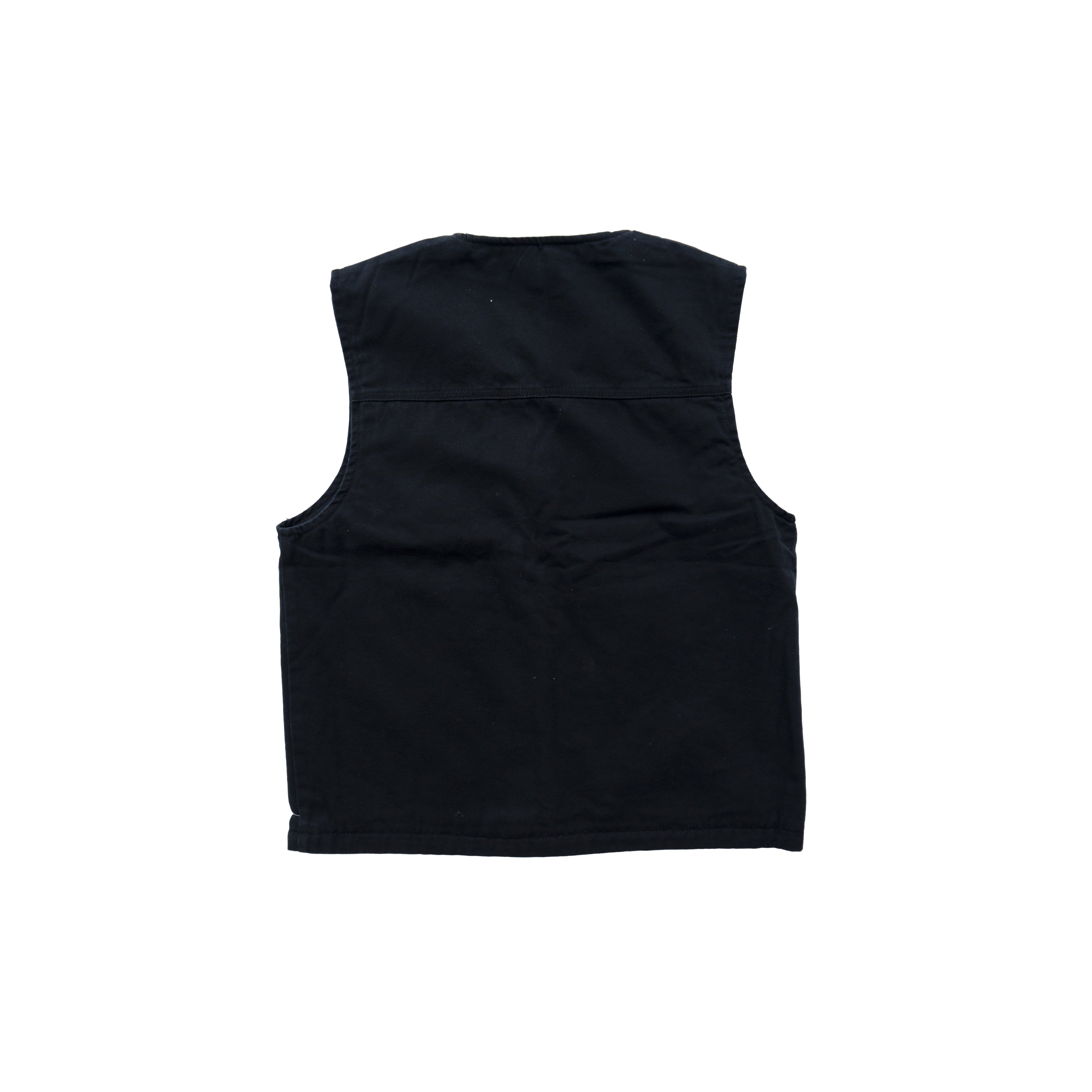 DICKIES DUCK CANVAS WORK VEST – BLACK