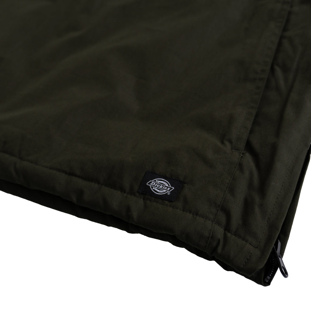 DICKIES CAMO LINED ANORAK JACKET – OLIVE GREEN