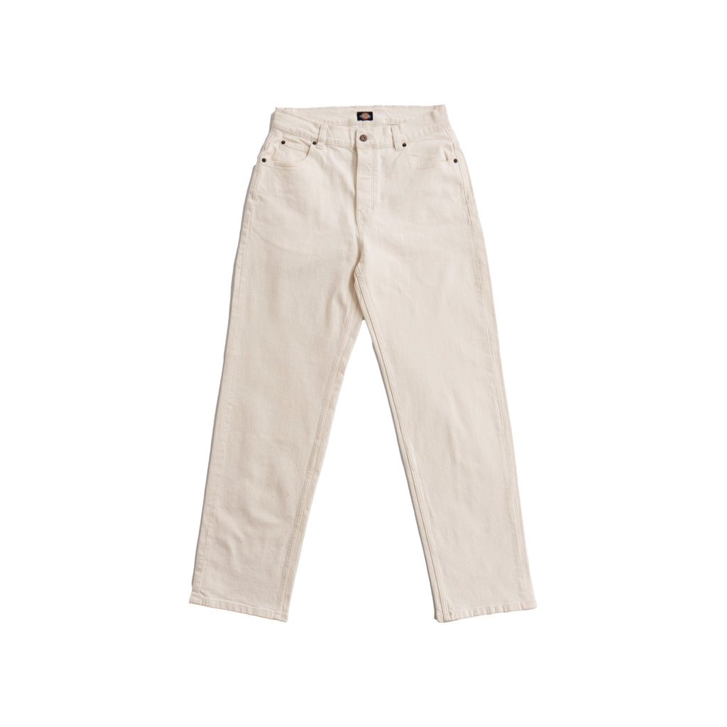 DICKIES WOMEN’S COTTON JEANS – WHITE (W)
