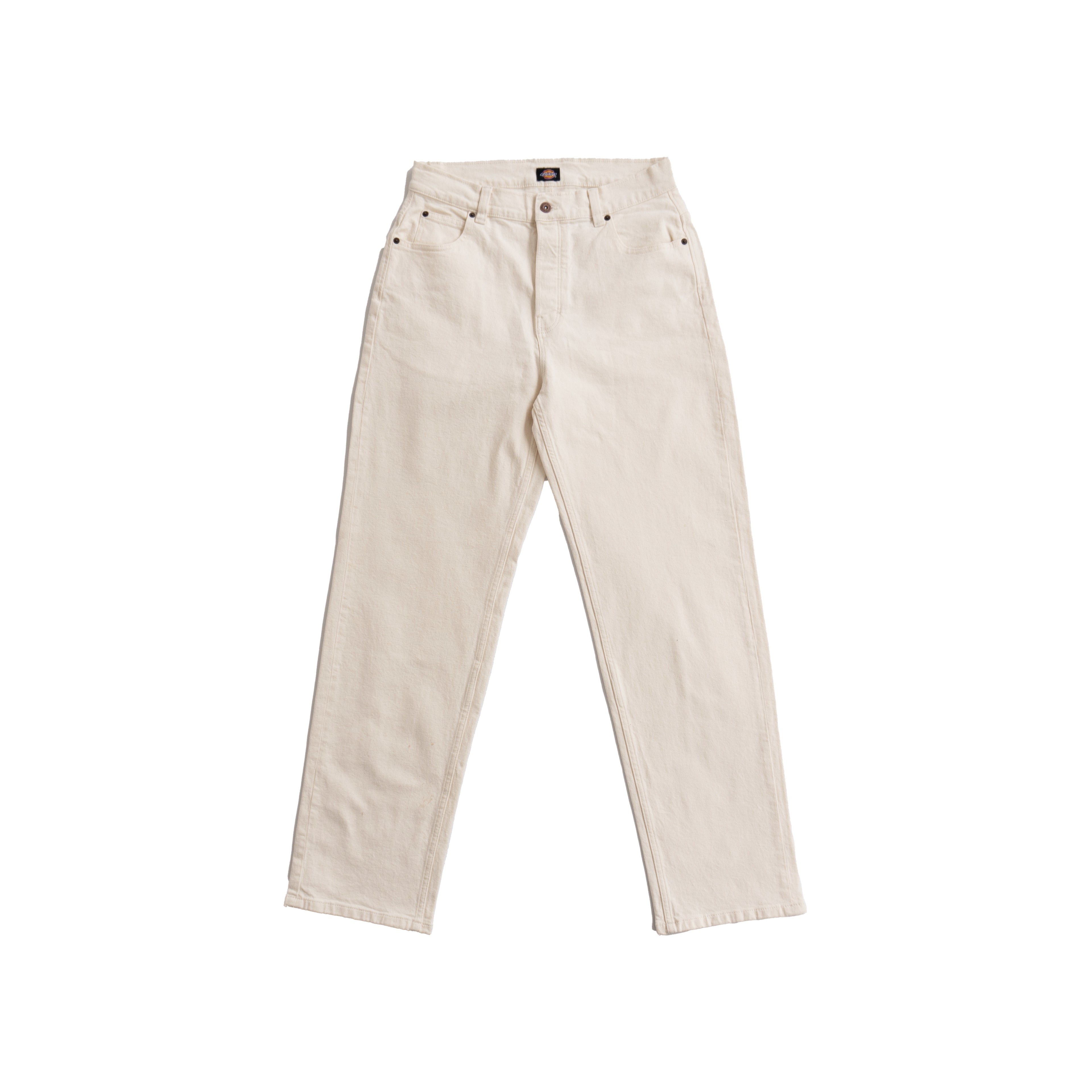 DICKIES WOMEN’S COTTON JEANS – WHITE (W)