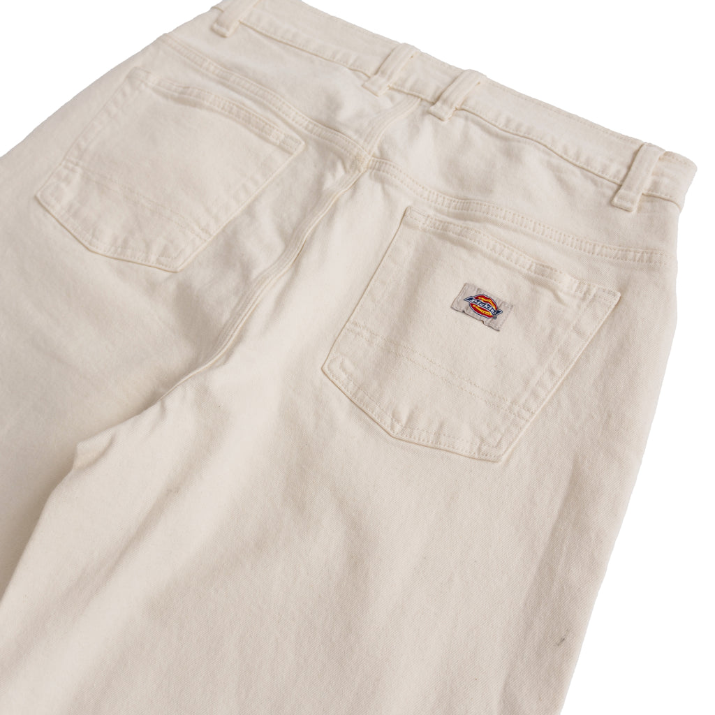 DICKIES WOMEN’S COTTON JEANS – WHITE (W)