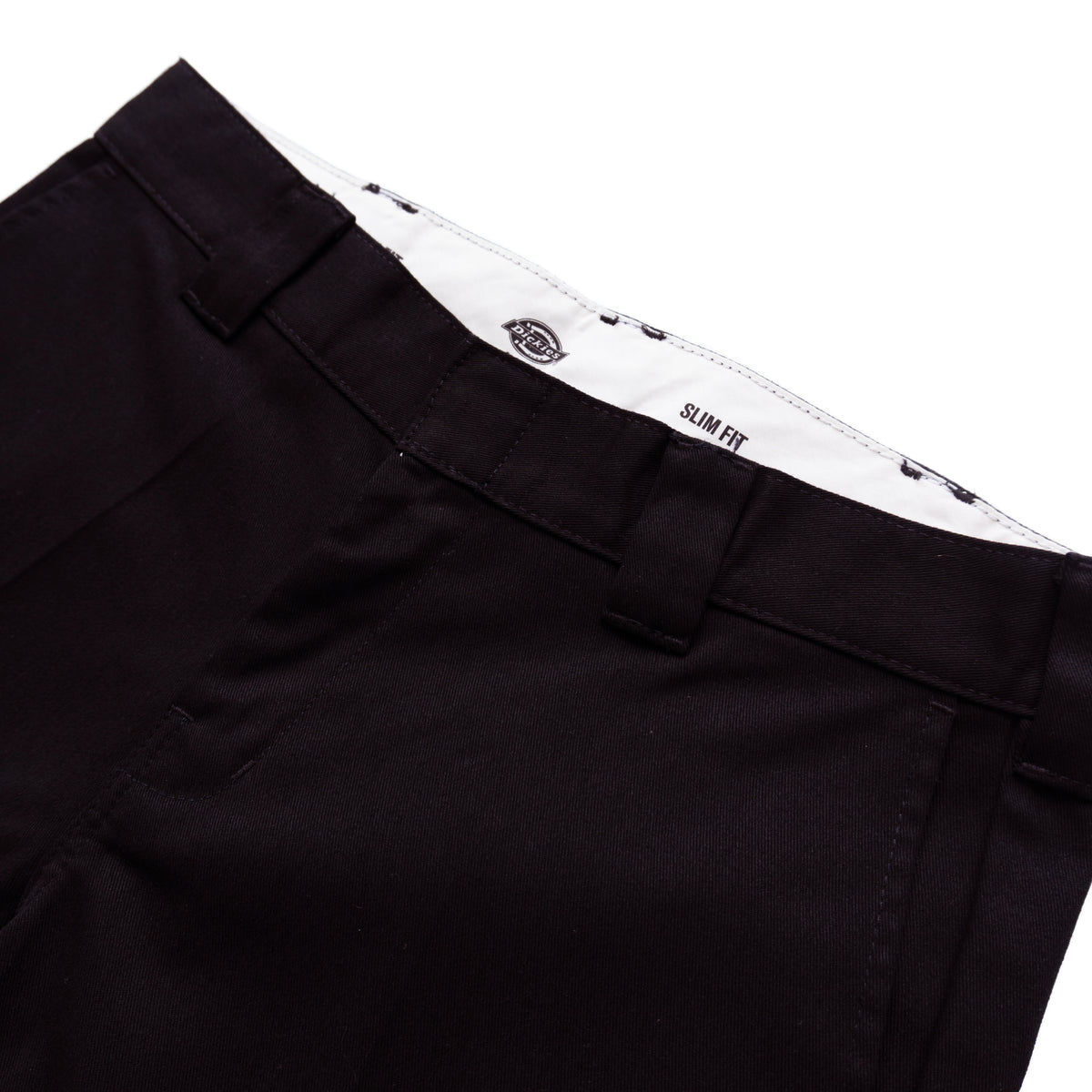 DICKIES SLIM FIT WORK PANTS – BLACK