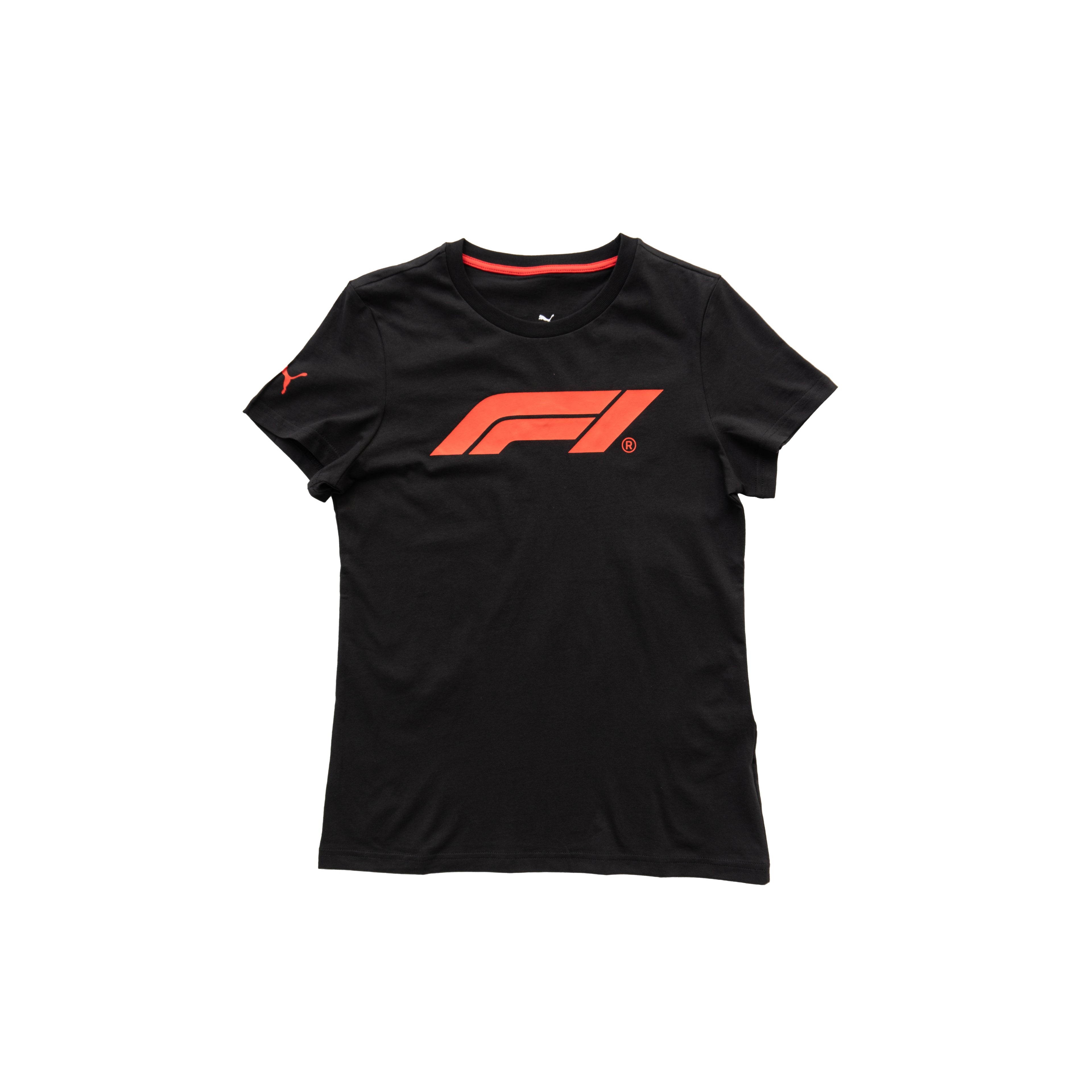 PUMA FORMULA 1 LOGO T-SHIRT – BLACK (W)