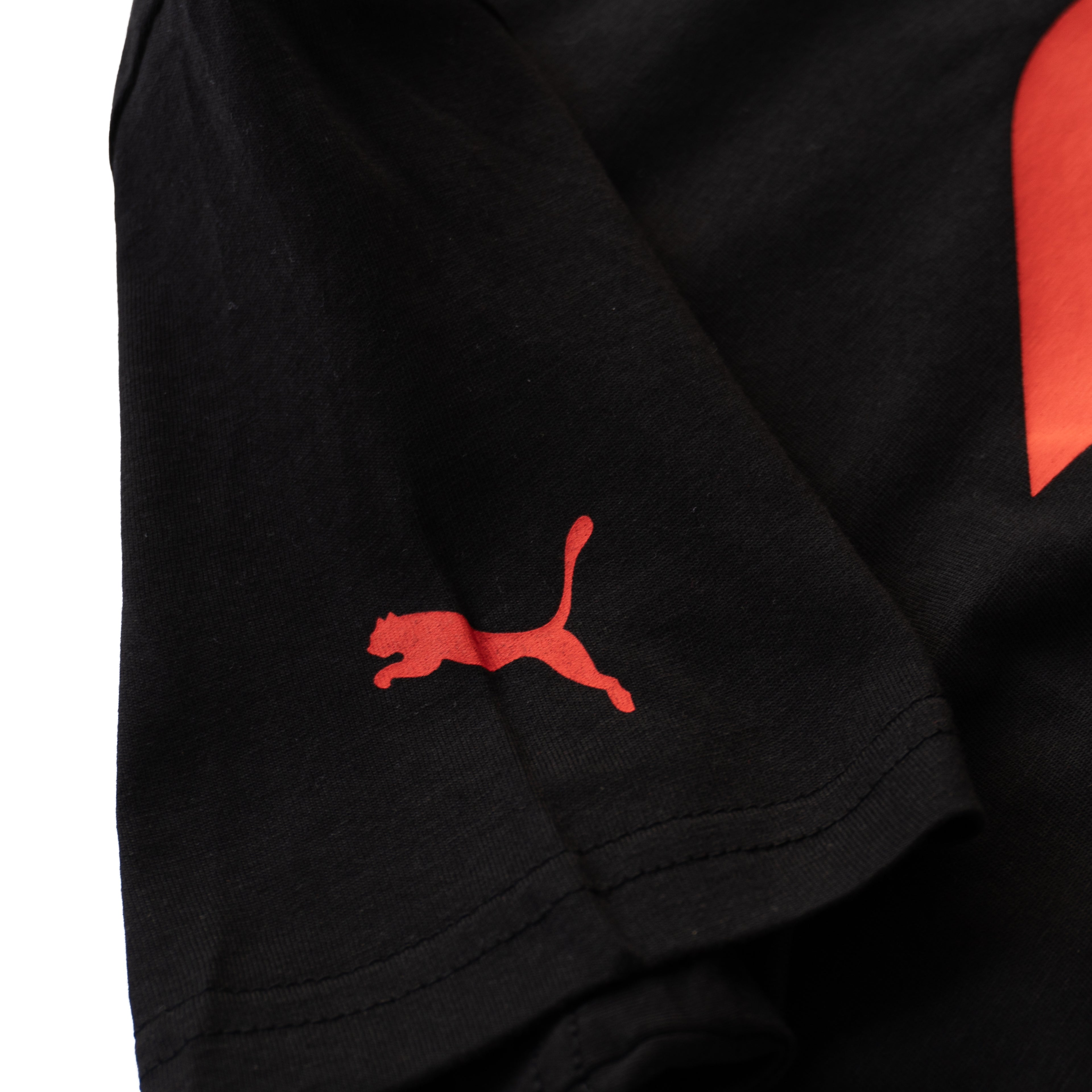 PUMA FORMULA 1 LOGO T-SHIRT – BLACK (W)