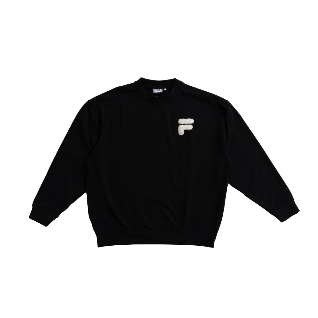 FILA OVERSIZED LOGO SWEATSHIRT – BLACK