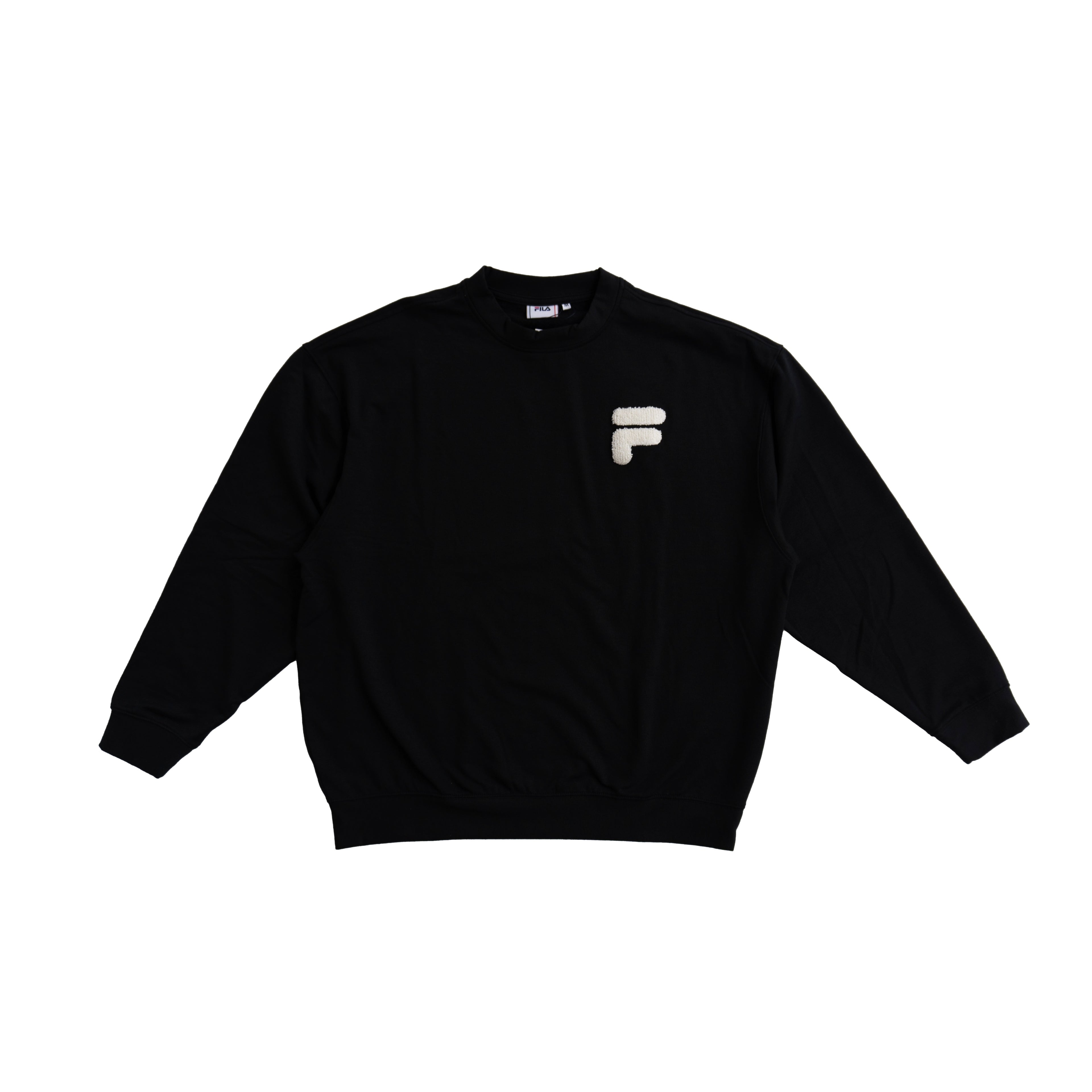 FILA OVERSIZED LOGO SWEATSHIRT – BLACK
