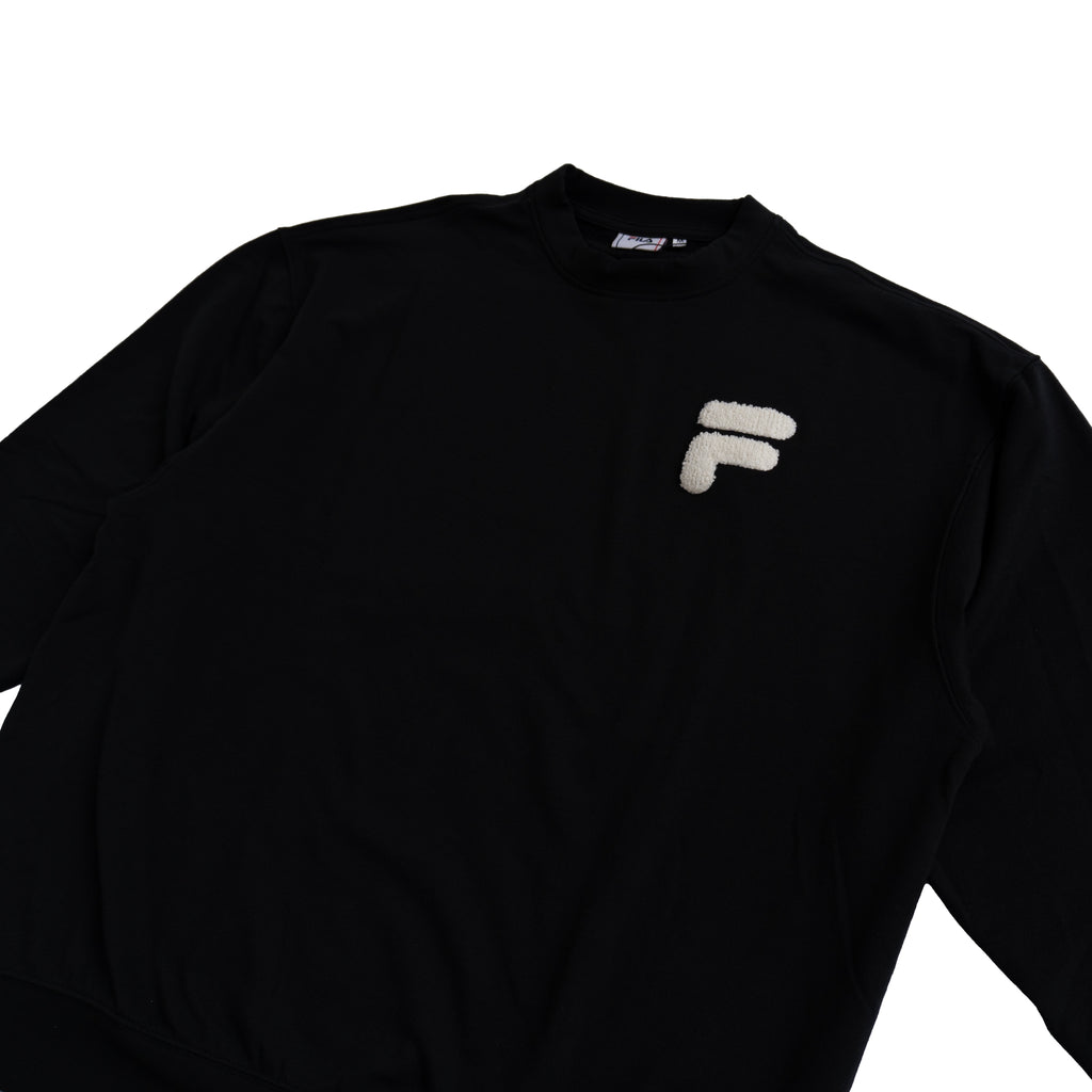 FILA OVERSIZED LOGO SWEATSHIRT – BLACK