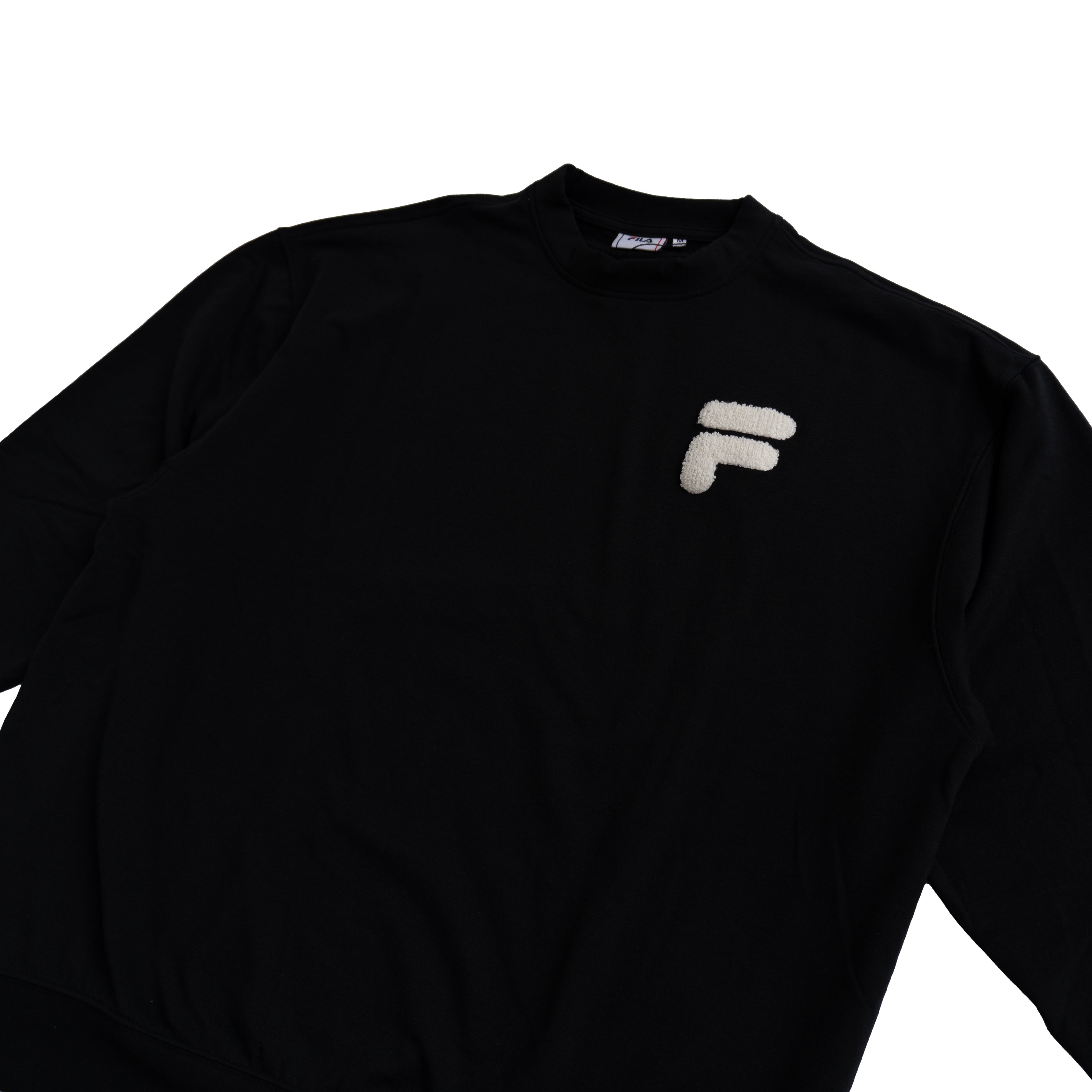 FILA OVERSIZED LOGO SWEATSHIRT – BLACK