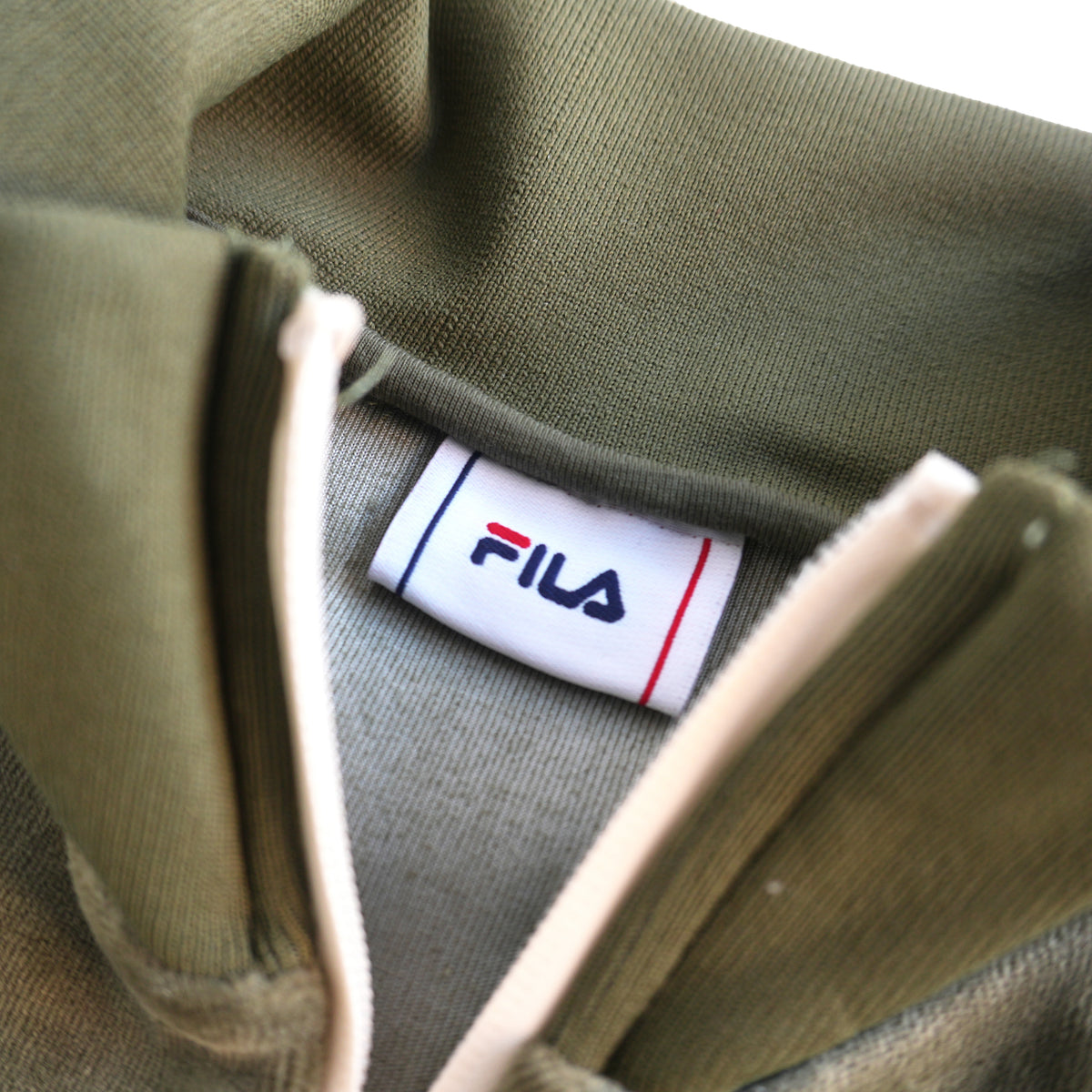 FILA TEGAL VELVET TRACK JACKET – OLIVE NIGHT