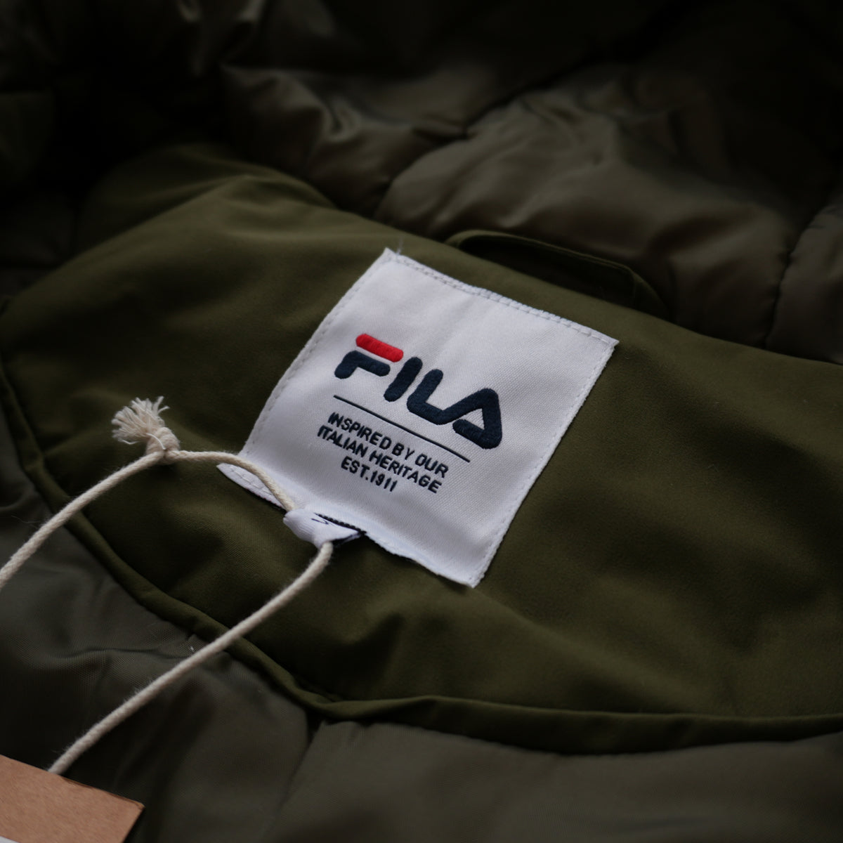 FILA BERGHEIM PADDED JACKET – OLIVE NIGHT