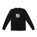 HUF BOX LOGO LONG SLEEVE T-SHIRT – BLACK