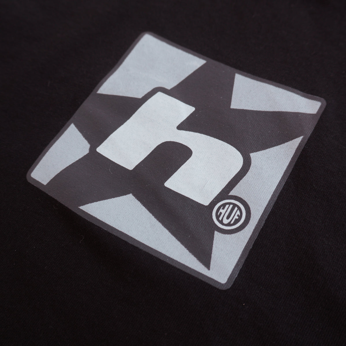 HUF BOX LOGO LONG SLEEVE T-SHIRT – BLACK