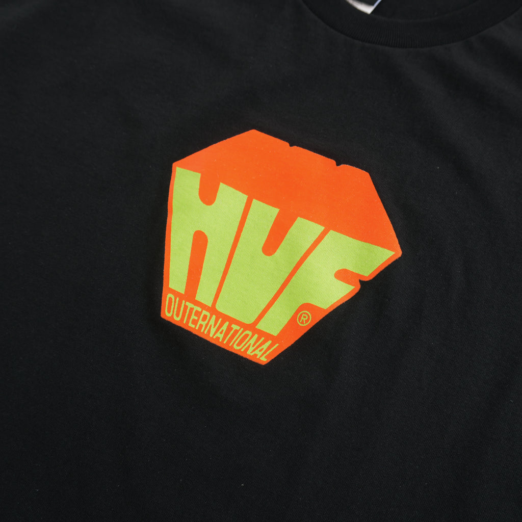 HUF BIG BLOCK T-SHIRT – BLACK
