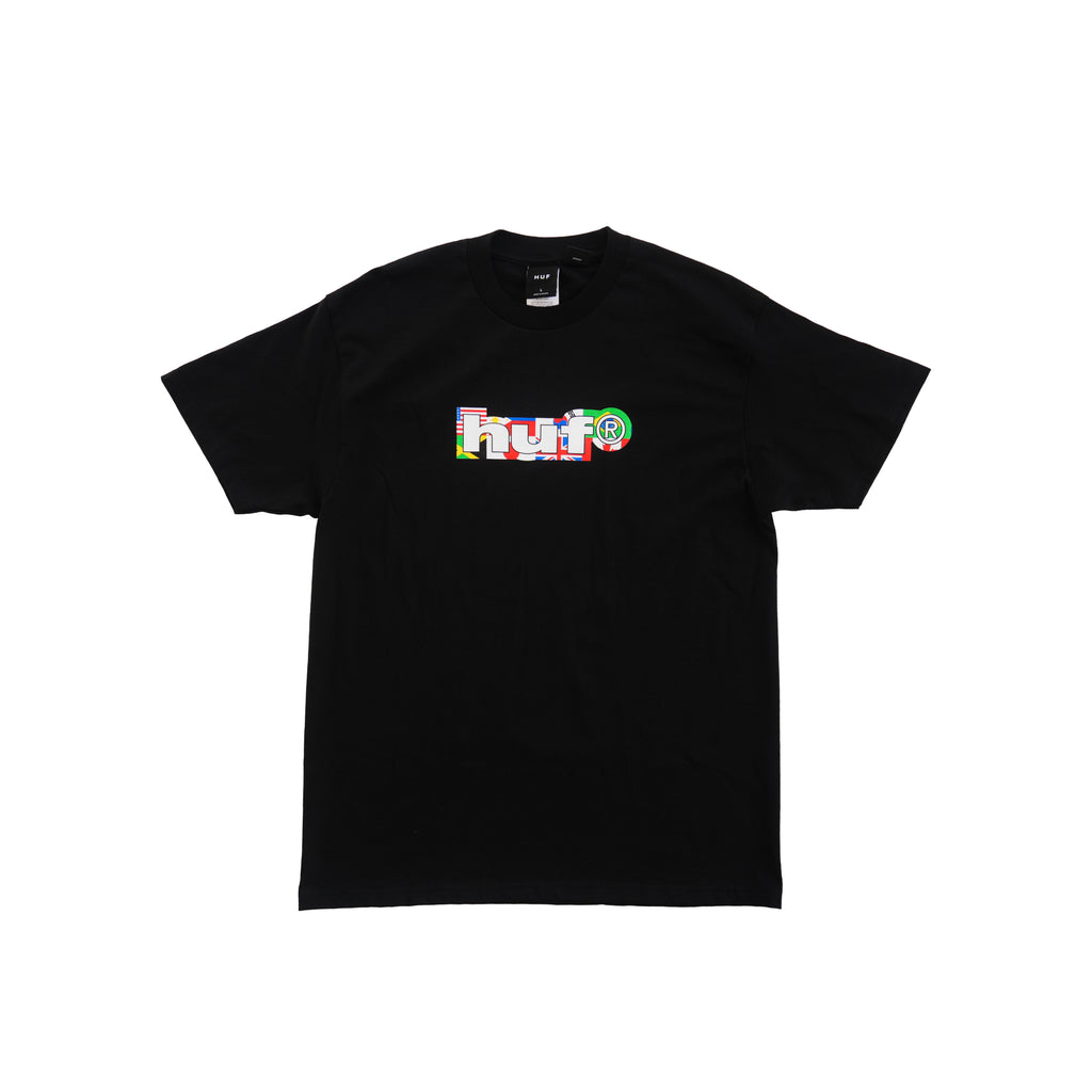 HUF X DISNEY FLAGS T-SHIRT – BLACK