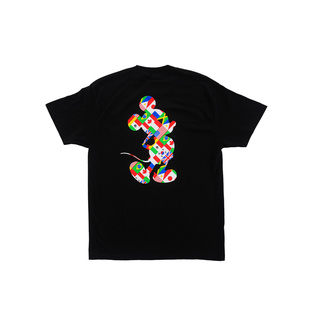 HUF X DISNEY FLAGS T-SHIRT – BLACK