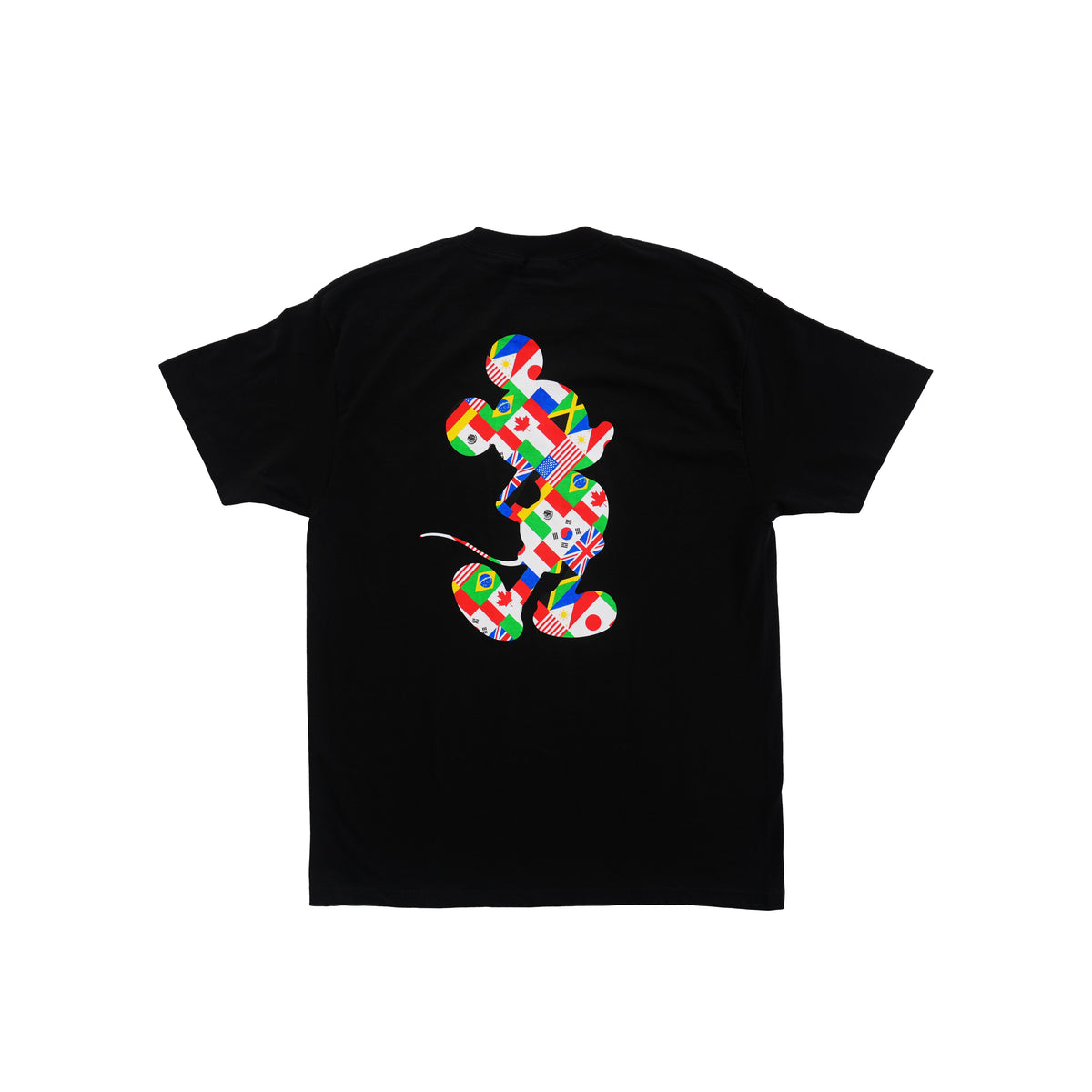 HUF X DISNEY FLAGS T-SHIRT – BLACK