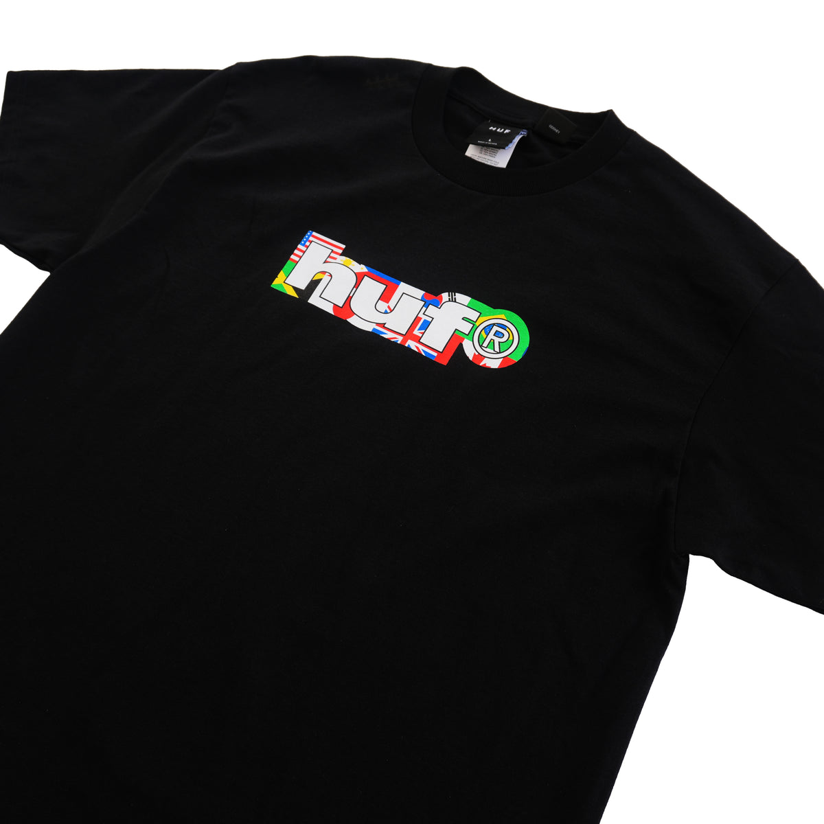 HUF X DISNEY FLAGS T-SHIRT – BLACK