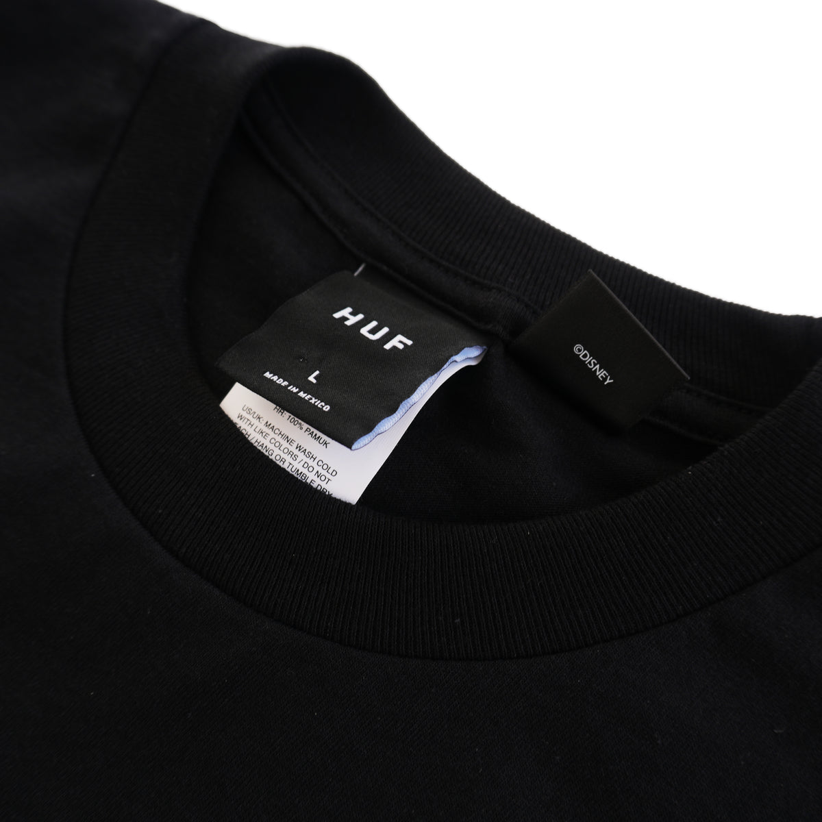 HUF X DISNEY FLAGS T-SHIRT – BLACK
