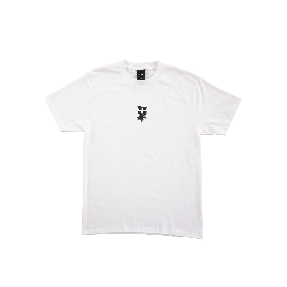 HUF STACK LOGO TEE – WHITE