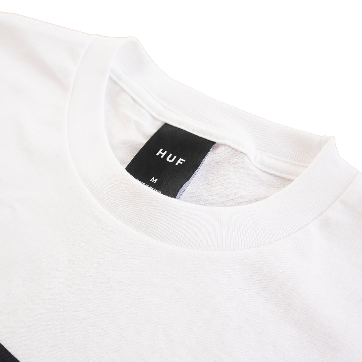 HUF STACK LOGO TEE – WHITE