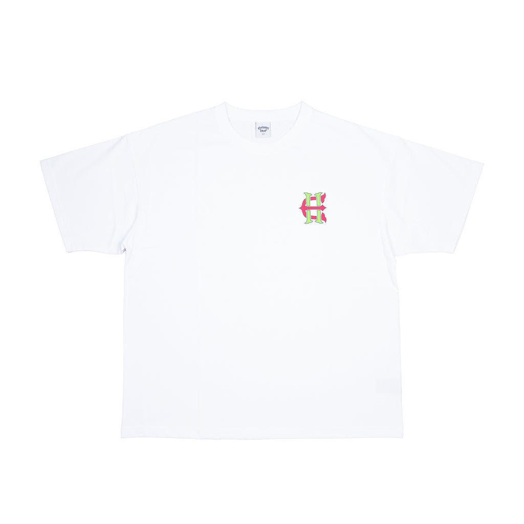EVISEN × HUF GRAPHIC T-SHIRT – WIT