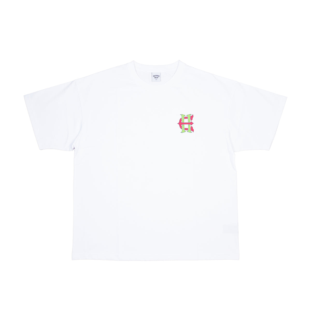 EVISEN × HUF GRAPHIC T-SHIRT – WIT
