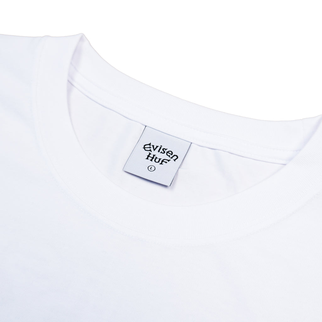 EVISEN × HUF GRAPHIC T-SHIRT – WIT
