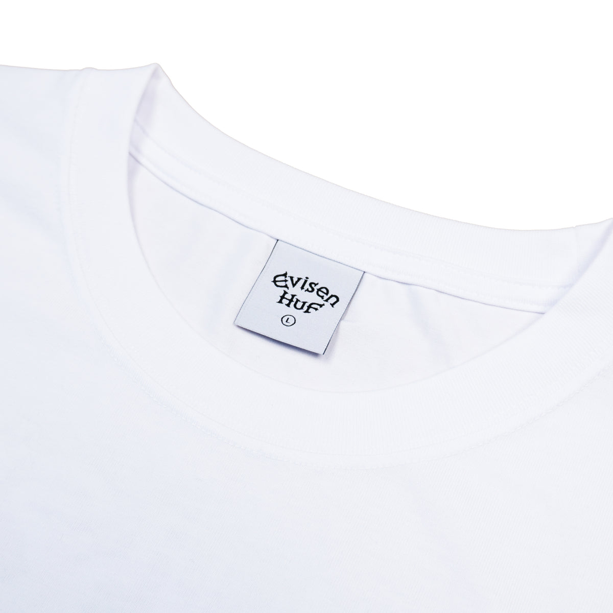EVISEN × HUF GRAPHIC T-SHIRT – WIT