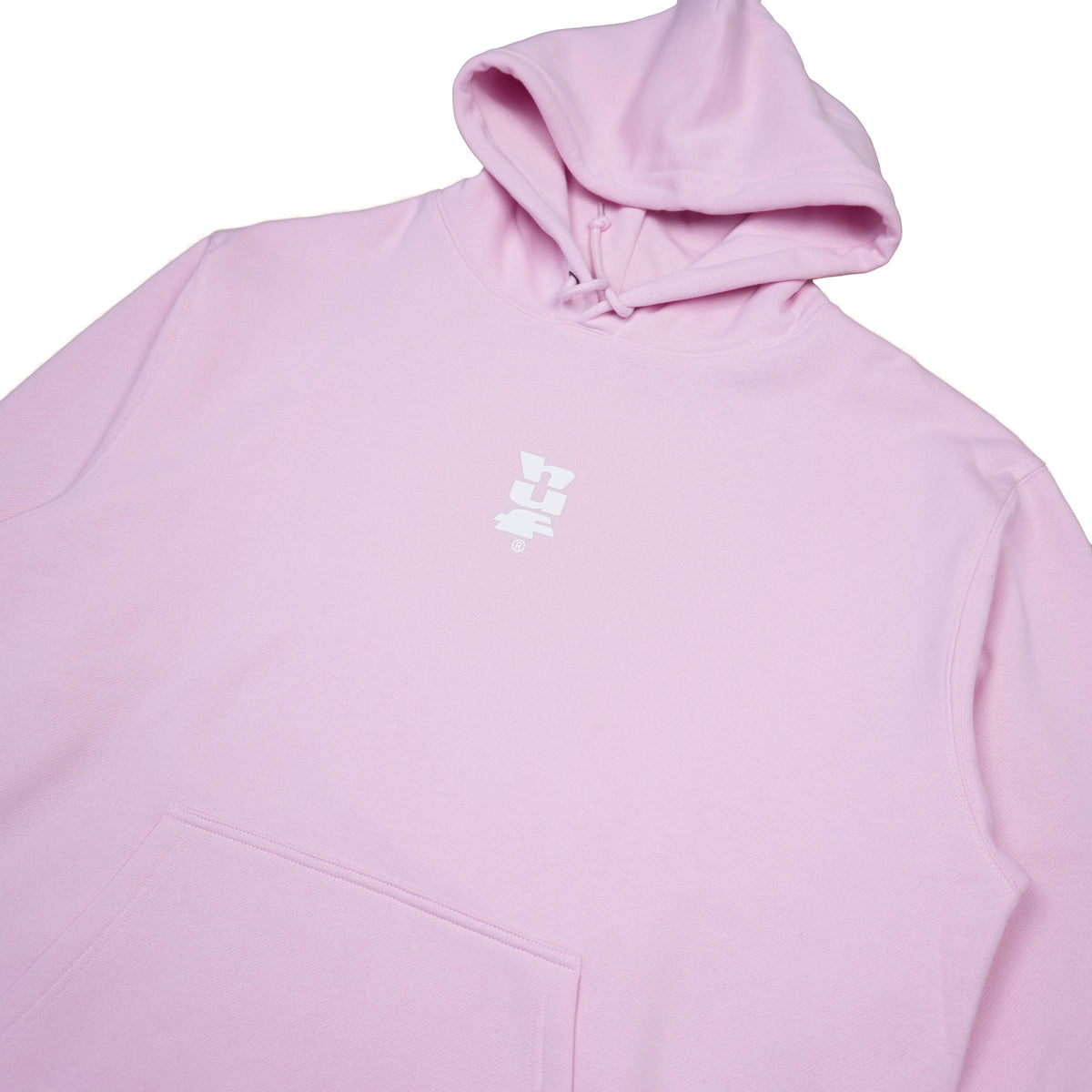 HUF ESSENTIALS OG LOGO HOODIE – PINK