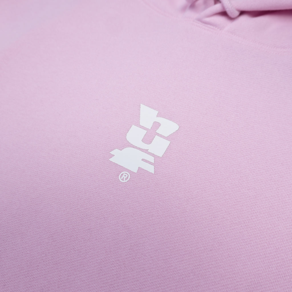 HUF ESSENTIALS OG LOGO HOODIE – PINK