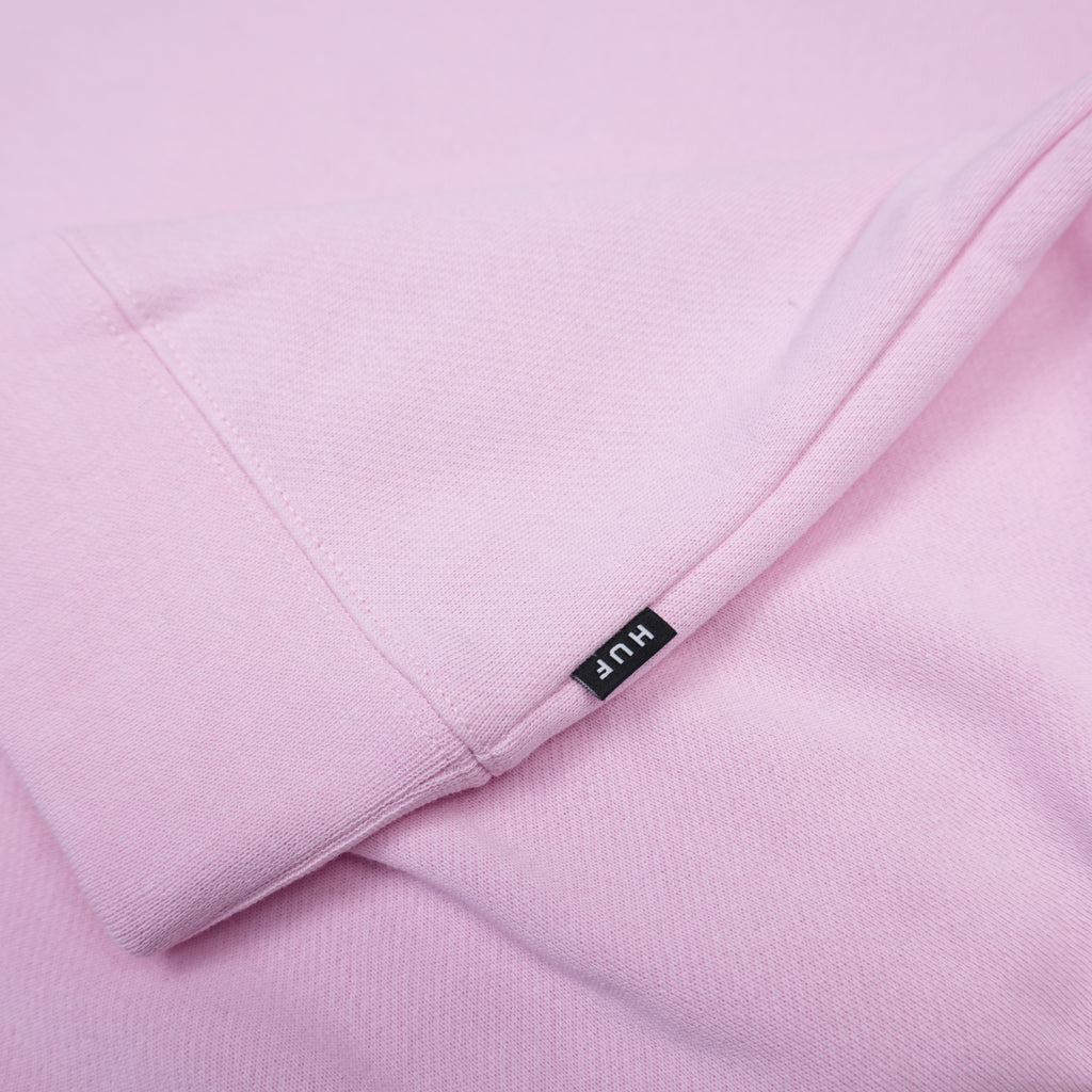 HUF ESSENTIALS OG LOGO HOODIE – PINK