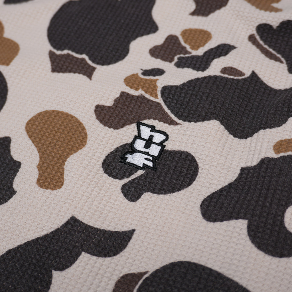 HUF CAMO THERMAL LONG SLEEVE – NATURAL