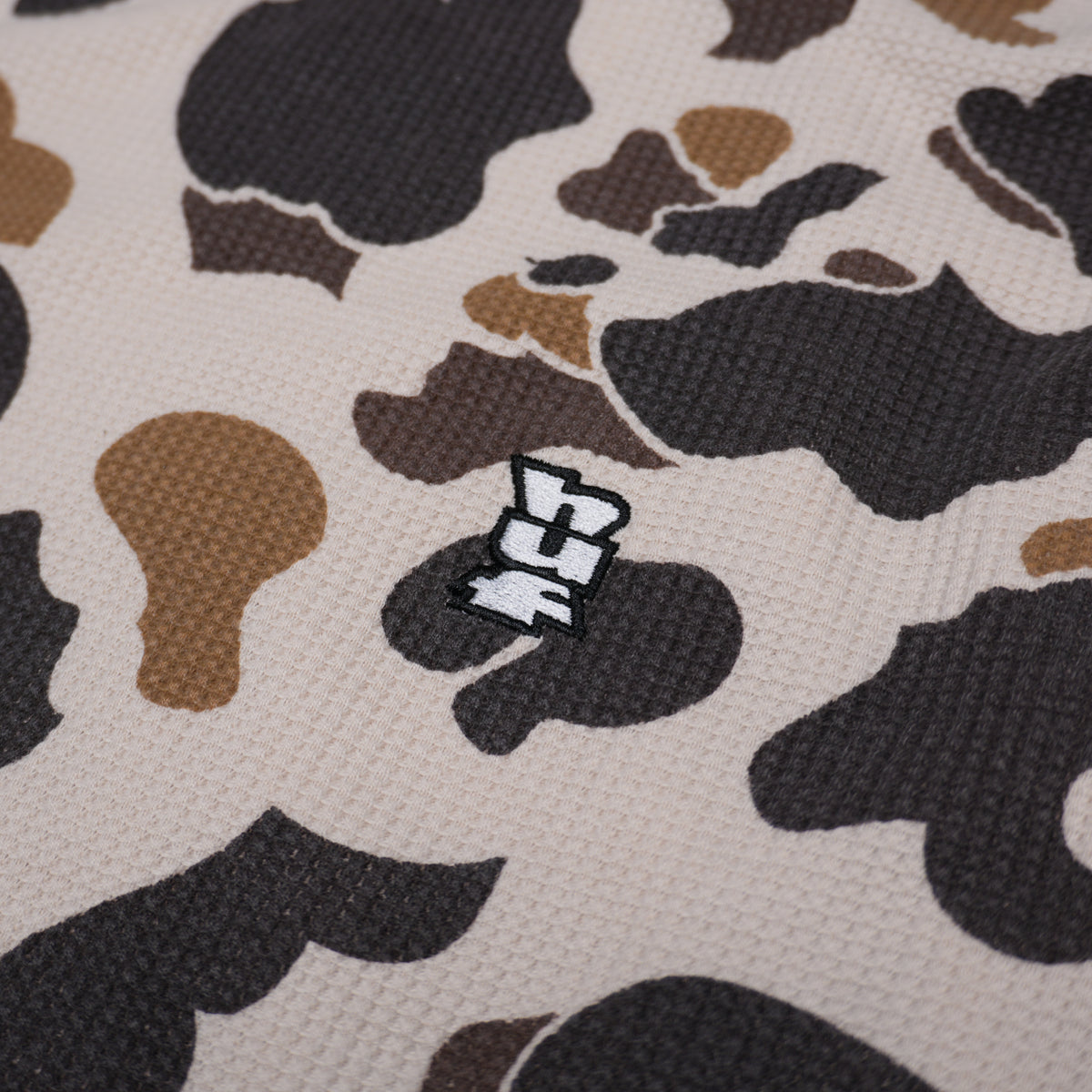 HUF CAMO THERMAL LONG SLEEVE – NATURAL