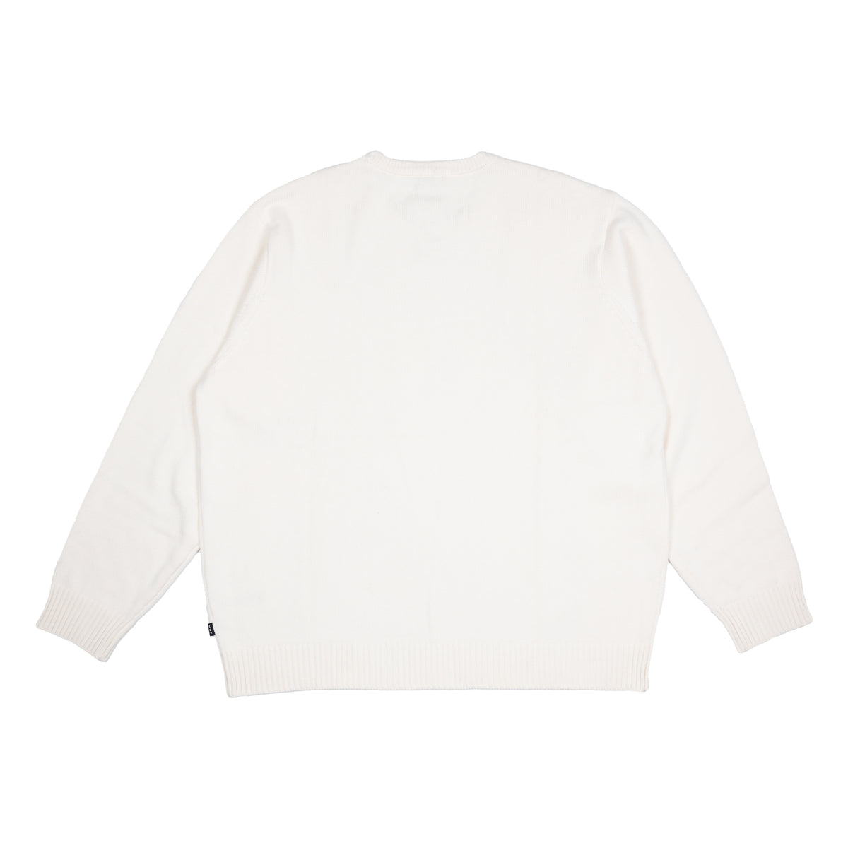 HUF SOFT FOCUS CREW NECK SWEATER – OFF WHITE