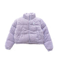 KARL KANI CORDUROY PUFFER JACKET – LILAC (W)