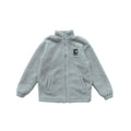 KARL KANI SHERPA FLEECE ZIP JACKET – BEIGE