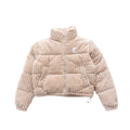 KARL KANI CORDUROY PUFFER JACKET – BEIGE (W)