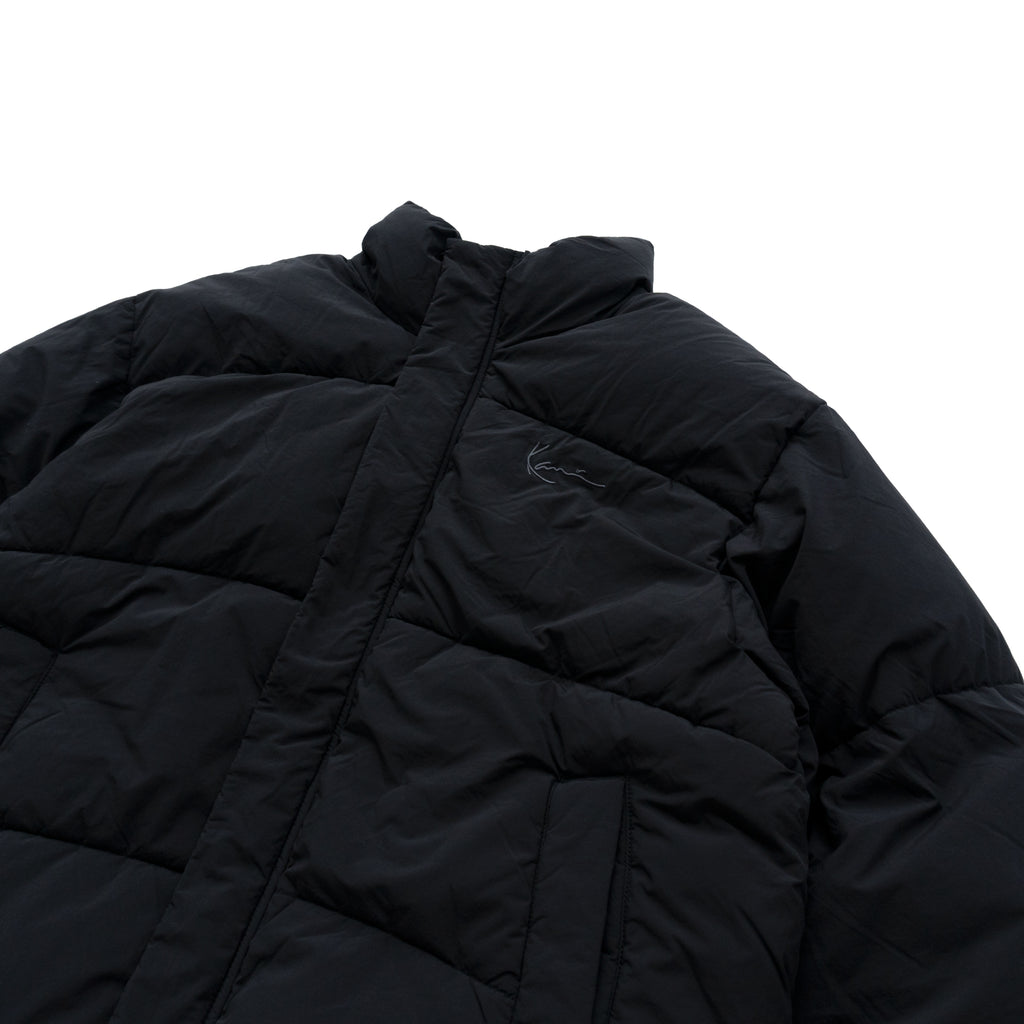 KARL KANI ESSENTIAL PUFFER JACKET – BLACK