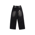 KARL KANI WASHED BAGGY JEANS – BLACK