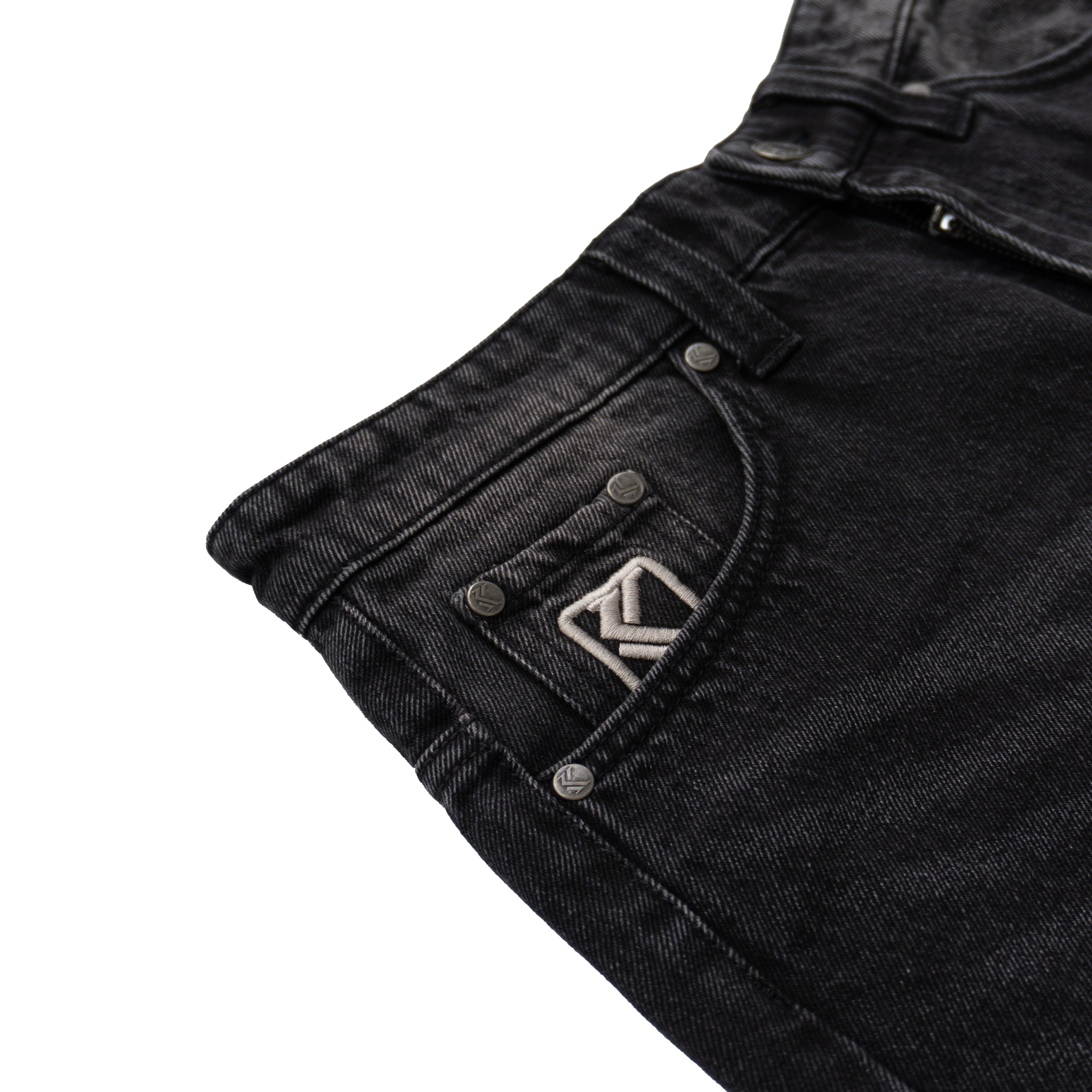 KARL KANI WASHED BAGGY JEANS – BLACK