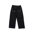 KARL KANI WASHED BLACK BAGGY JEANS – CONTRAST STITCH