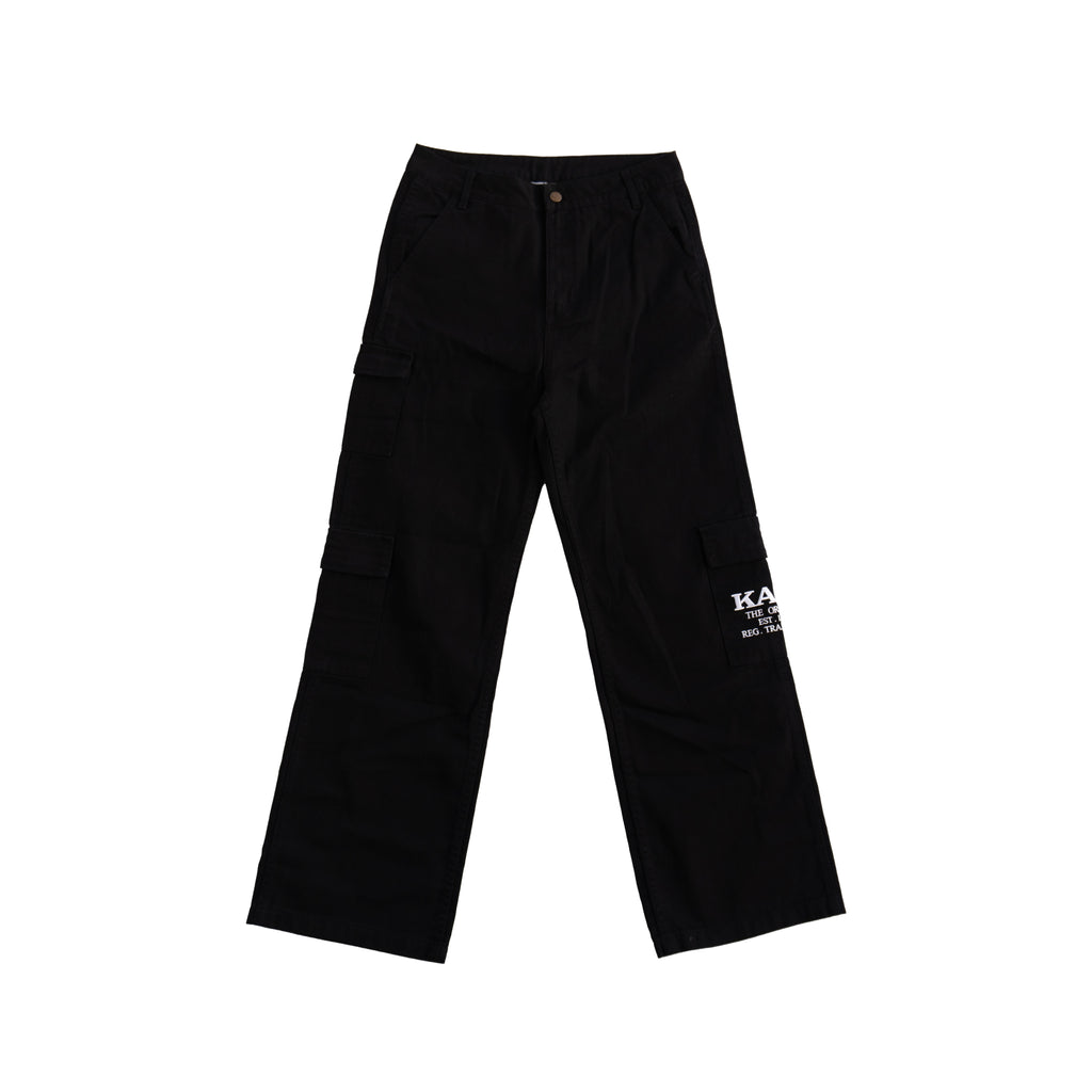 KARL KANI CARGO PANTS – BLACK (W)