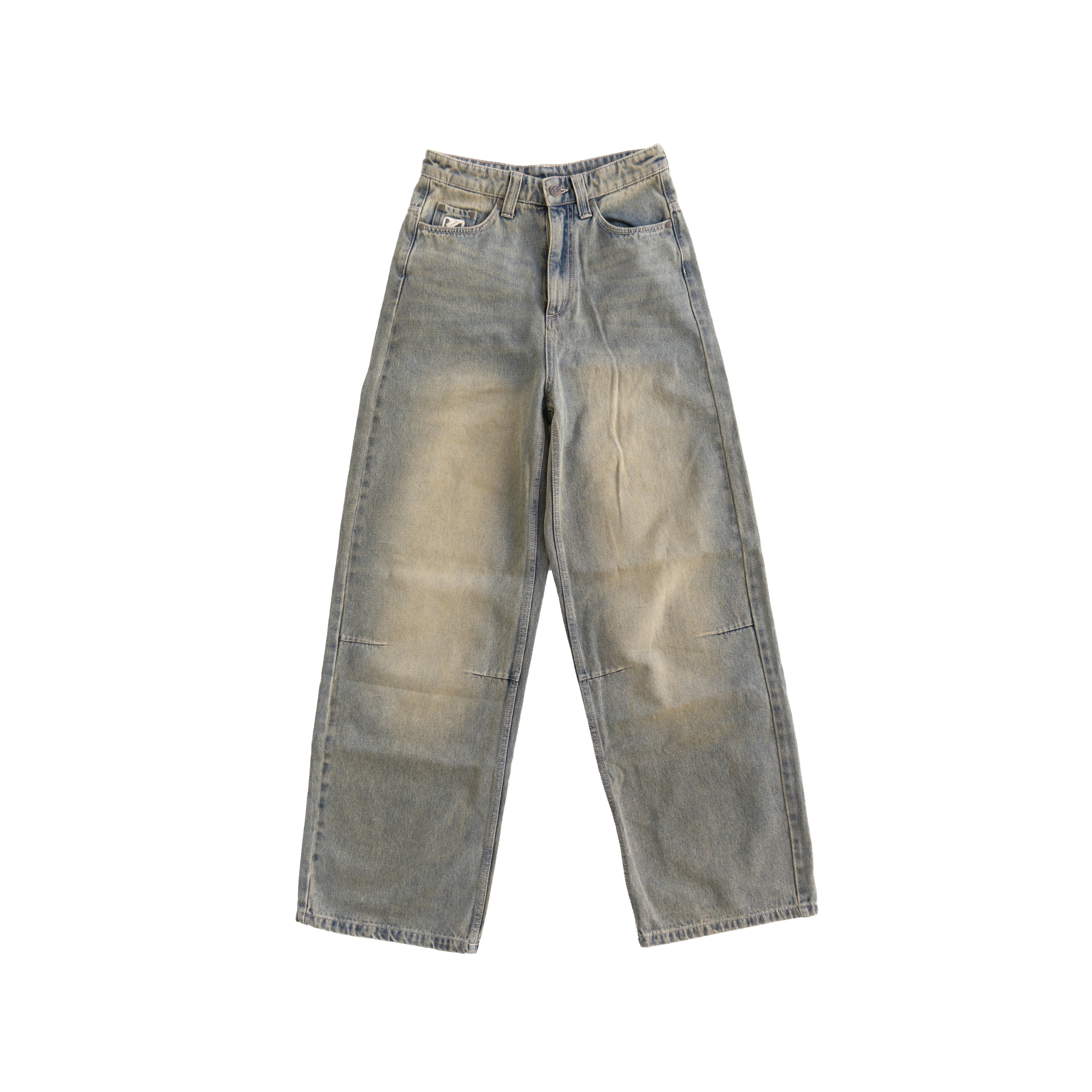 KARL KANI WIDE LEG JEANS – BLUE BEIJE