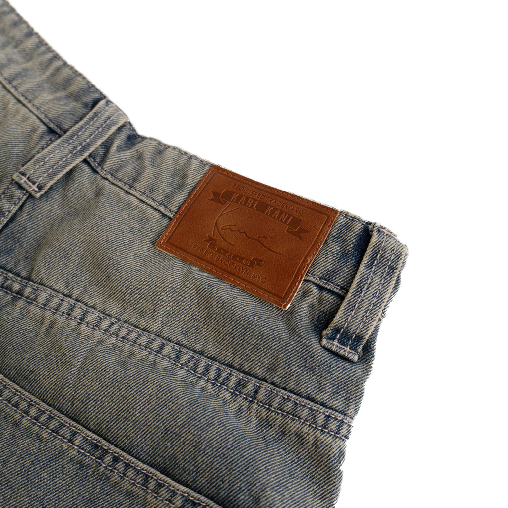 KARL KANI WIDE LEG JEANS – BLUE BEIJE