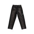 KARL KANI WASHED CARGO JEANS – BLACK (W)