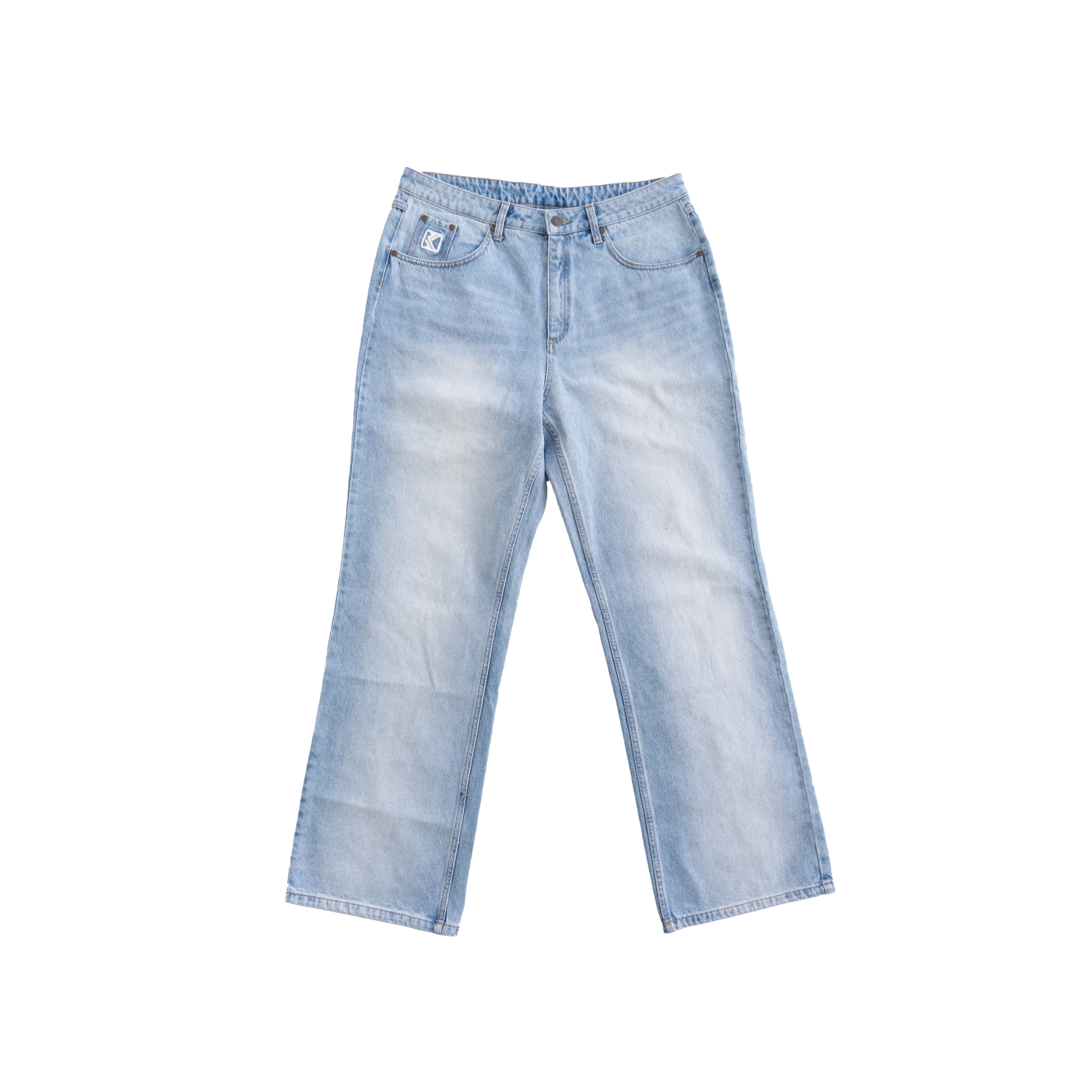 KARL KANI WIDE LEG JEANS – LIGHT BLUE (W)