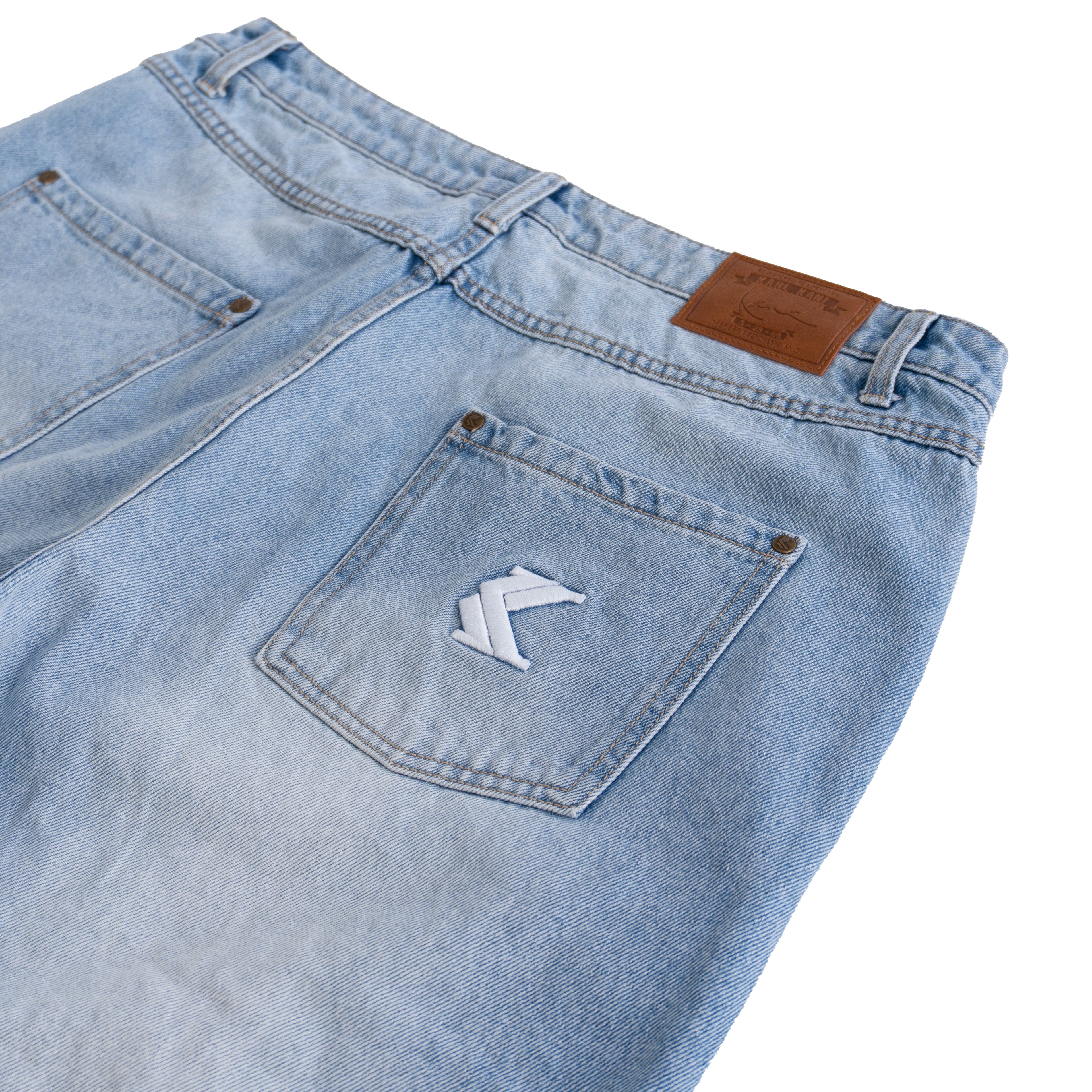 KARL KANI WIDE LEG JEANS – LIGHT BLUE (W)