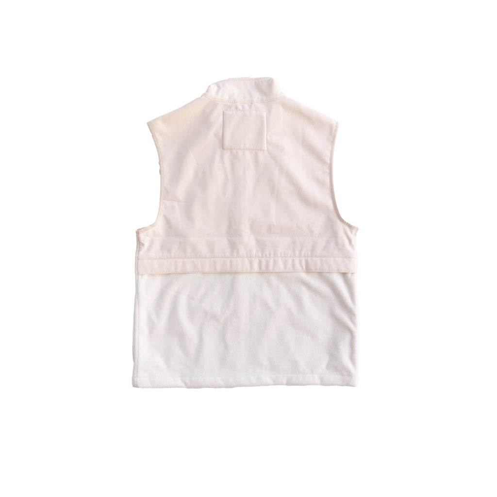 LEVI’S FLEECE & NYLON ZIP VEST – BEIJE