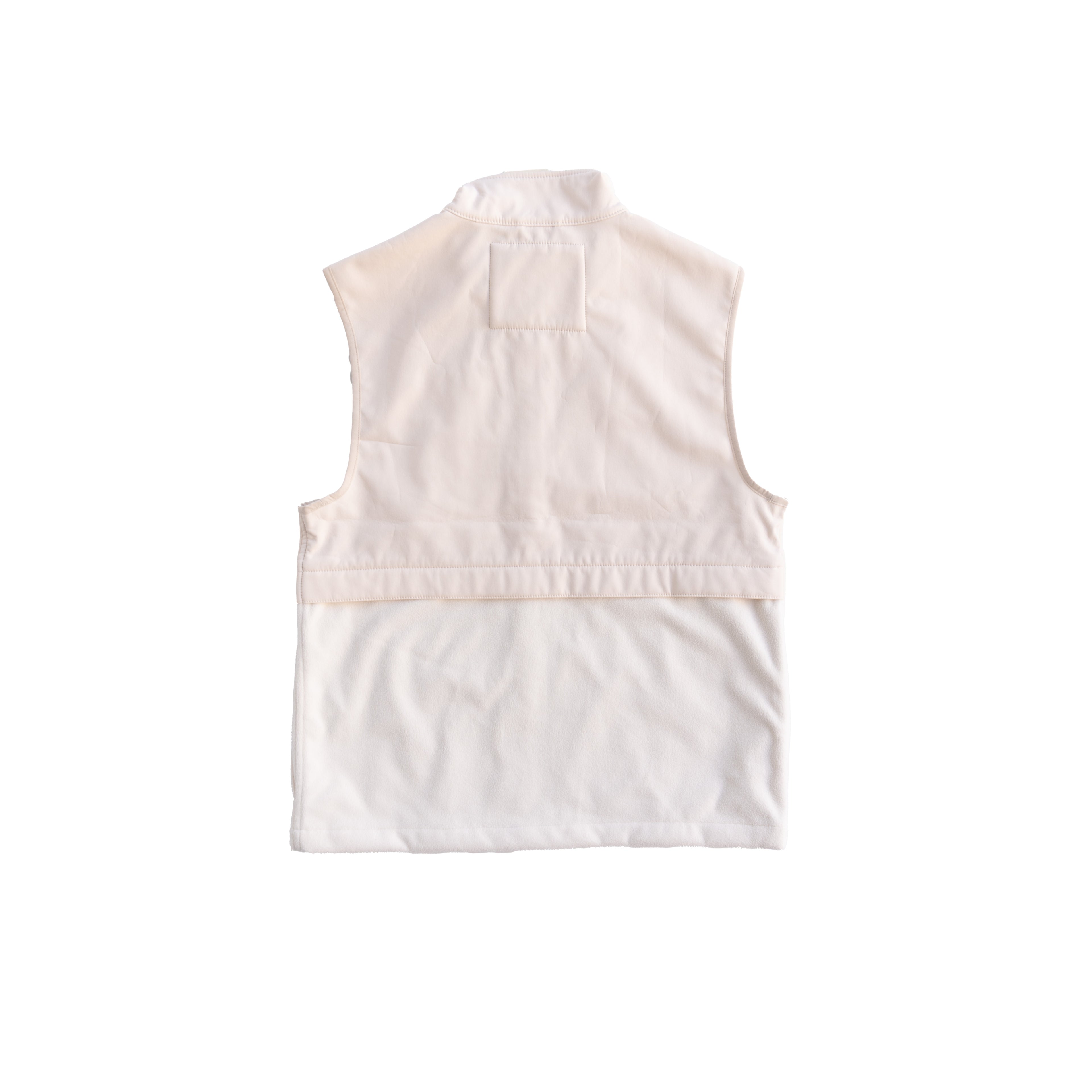 LEVI’S FLEECE & NYLON ZIP VEST – BEIJE